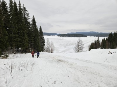 Utsikt over Bjørnsjøen